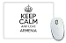Produktbild Schwarz Keep Calm und Love Armenien Mauspad TXT 1694