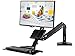 Produktbild CF35 Sitz-Stand Arbeitsplatz mit Klemmbefestigung Sitz-Steh Schreibtisch Steharbeitsplatz Computertisch für 22''-35'' Monitor