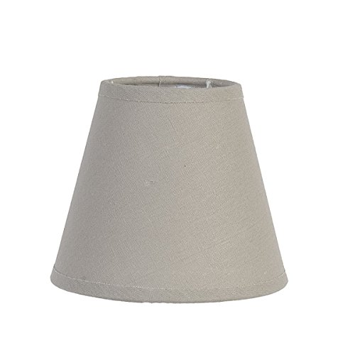 Clayre & Eef Lampenschirm Grau 8x14x12 cm E27