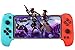 Produktbild Megadream Mobile Gamepad, Kabellos Key Mapping Gaming Controller Joystick kompatibel mit PUBG Fornite Shooting Racing Fighting Sport Game, für Android iOS - Direkte Abspielen (Blau + Rot)