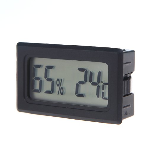 Preisvergleich Produktbild Andoer Mini Digital LCD Thermometer Hygrometer Luftfeuchtigkeit Meter für Innenraum