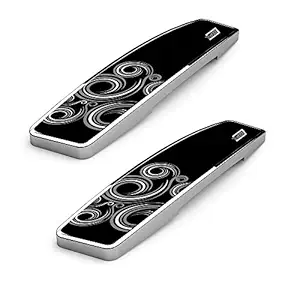 GFX Car Door Edge Protector Guard Scratch (4Pcs) Mercury Ripple Black