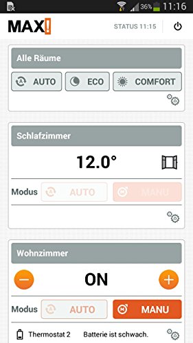 Komforthaus MAX! Wandthermostat+