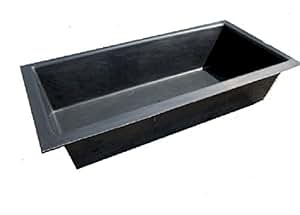 gartenwohnambiente GFK Teichbecken rechteckig 120/80/60 cm 450 ltr