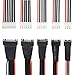 Price comparison product image TOOHUI 5 Pack JST-XH 2S 3S 4S 5S 6S LiPo Battery Balance Charger Extension Wire Cable, JST Plug Connector 200mm, Balance Charging Extension Wire Cable Lead adapter for RC Drone DIY, 22AWG