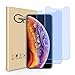 Produktbild Seinal Panzerglas kompatibel mit iPhone XS/X (2 Stück) 3D Screen Schutzfolie Anti-Blau Light Augenschutz 9H Folie Displayschutzfolie/Panzerfolie 3D Touch Screen Protector Glass für 10S/10 5.8 Zoll