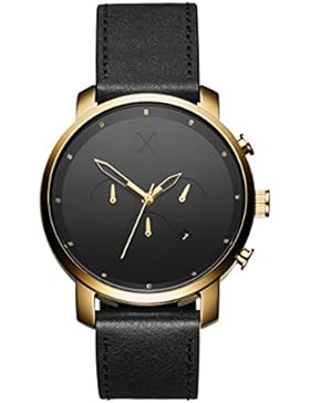 MVMT Watch Chrono Herren Uhr Gold/ Leather