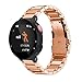 Produktbild Mode uhrenarmband,Moeavan Uhrenarmband aus Edelstahl für Garmin Forerunner 220 230 235 630 620 735 (Rose Gold)