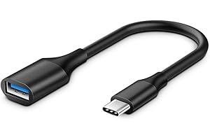 SOOIIYU Adattatore da USB C a USB 3.0, Cavo OTG USB di Tipo C a USB, Cavo di Prolunga da Type-C a USB 3.0, Compatibile con iPhone 15 Pro Max/15 Plus/15, MacBook Pro/Air, Samsung Galaxy S24/S23/S22/S2