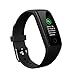 Price comparison product image Fitness Tracker,Bluetooth 4.0 Waterproof Smart Bracelet with 0.96"IPS Color Panel,Activities Recording,Auto Sleep Tracking,Blood Pressure&Heart Rate Monitor,SMS/SNS,Sedentary,Pedometer Alert,Best Sport Activity Tracker for Iphone X/8/7/6/SE,Ipad,Samsung Galaxy S8/S7/Edge and More