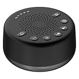Easysleep White Noise Sound Machine Baby For Adults Kids Sleeping 25 Soothing Sounds 32 Volume 5 Timer Memory Function For Home Office Travel