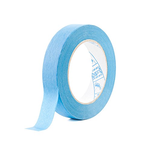 Sanojtape Professionelles UV-beständiges Abklebeband (Viererpack) Blau 25mm x 50m - 2