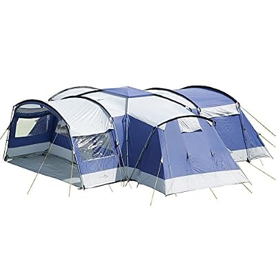 Skandika - Tente familiale Nimbus - Pour 12 personnes Bleu