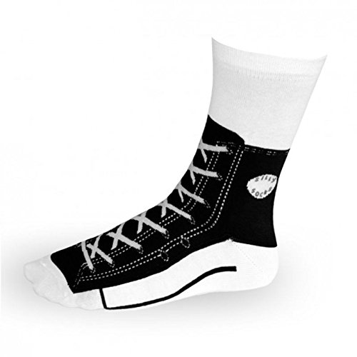 Preisvergleich Produktbild Sneaker Socken in schwarz - Turnschuhe Strümpfe im Paar