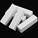 White Acrylic Nail Art Tips Buffer Buffing Sanding Block Files Manicure Tool (5pcs)