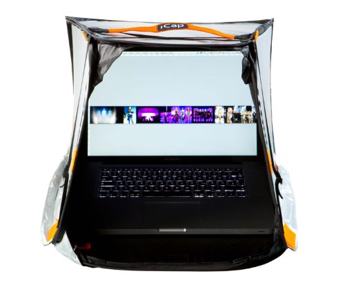 iCap   MAX PRO Notebookzelt  Outdoor Protektor gegen Sonnenlicht  Verblendung  Regen  Staub Hitze  K  lte  F  r MacBook  Notebook und big Tablets - 17