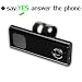 Produktbild YETOR Auto Kfz Bluetooth V4.1 Freisprecheinrichtung Wireless Hands-free Car-Kit Car Speakerphone für die Sonnenblende Aktivierung möglich Musik GPS Unterstützt iPhone7/6/6s plus/ Samsung(bis zu 2 Handys)