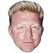Produktbild Boris Becker Maske aus Pappe
