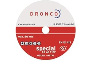 Mini-Schleifscheibe, Schruppscheibe 76 x 6 x 10, Dronco