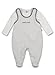 Sanetta Unisex Baby 113499 Footies, Grey (grey Mel. 1737), 0-3 Months (Manufacturer size: 056)