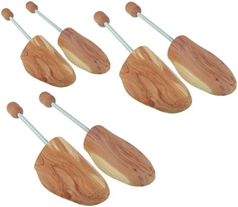 Max Basic Cedar shoe trees out of cedar wood, by MTS shoecare (Set 3 pairs), made in Germany
