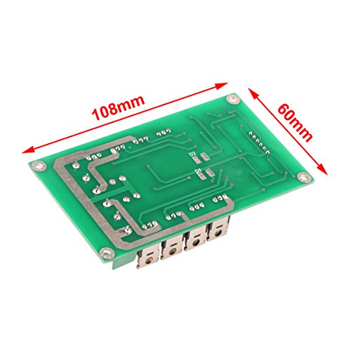 DROK® 3-36V Dual-Way Motor-Treiber-Modul 10A DC H-Brückenmotortreiber PWM-Modul Circuit Board-MOSFET-Treiber Motor Ansteuerboard mit Bremsfunktion - 6
