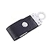 Produktbild ESCOO Luxus Leder Optik Schlüsselanhänger 16gb Usb Stick sehr schönes Praktisches Geschenk (Black)