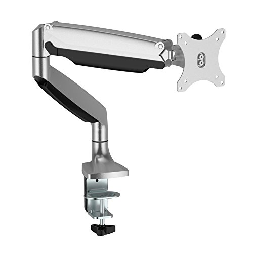 SAVONGA® TV / Monitor PROFESSIONAL Tischständer #202L mit Gasdruckfeder, 13" bis 27" Zoll, VESA 75x75, 100x100