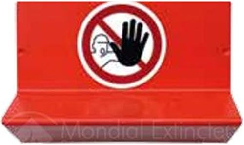 Braille evacuation sign Visually impaired "Access forbidden"