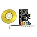 Produktbild Banbie8409 PCI-E PCI Express 6-Kanal 5.1 CMI8738 Audio-Soundkartencomputer für Windows (Mehrfarbig)