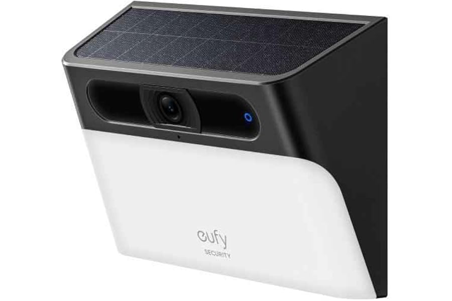 eufy Solar Wall Light Cam S120, Außenleuchte mit Kamera, KI-Erkennung(Generalüberholt) nachhaltige Stromversorgung, bewe