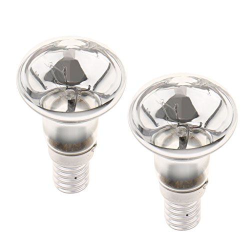 2 uds E14 25W Reflector de Filamento Tungsteno Lámpara de Lava SES
