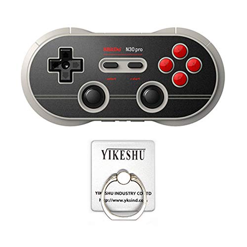 N30 Pro2 Bluetooth Gamepad, YIKESHU 8Bitdo Controlador Inalámbrico Bluetooth Nintendo Gamepad Joystick Para Dispositivos Mac OS, Android y Windows .