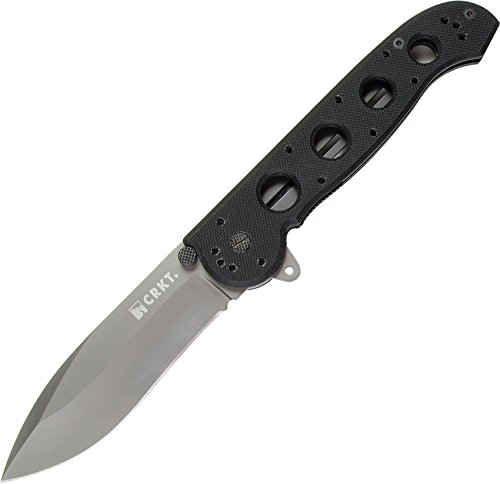 M21 Carson Folder, Black G10 Handle, Plain