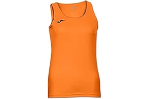 Joma Camiseta Diana Gris Melange Oscuro S/M Woman, Canottiera Donna
