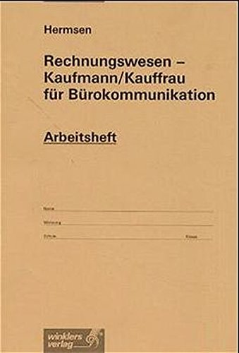 Preisvergleich Produktbild Rechnungswesen, Kaufmann / Kauffrau für Bürokommunikation, EURO, Arbeitsheft