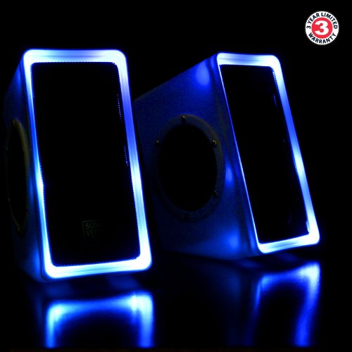 pc speakers with led lights