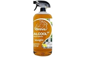 BREVA Alcool 70° SPRAY dénaturé coloré aromatisé Vanille (750 ml)(1)