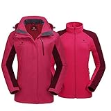 ★ 3-en-1design: Conjunto chaqueta de esquí impermeable y resistente al viento CAMEL combina con mujeres&hombres de la capa resistente al agua y al interior chaqueta de lana. La chaqueta de forro polar suave y transpirable proporciona una gran retención de calor, manteniéndote abrigado y cómodo en climas fríos al aire libre. Tanto la carcasa como la carcasa interna se pueden usar juntas o juntas.
