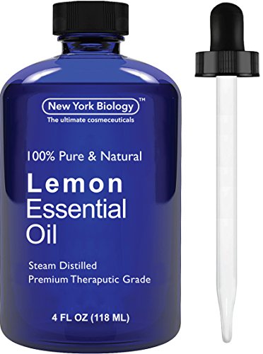 Lemon Essential Oil - Big 4 Oz - 100% Pure & Natural - Premium Therapeutic Grade Lemon Oil