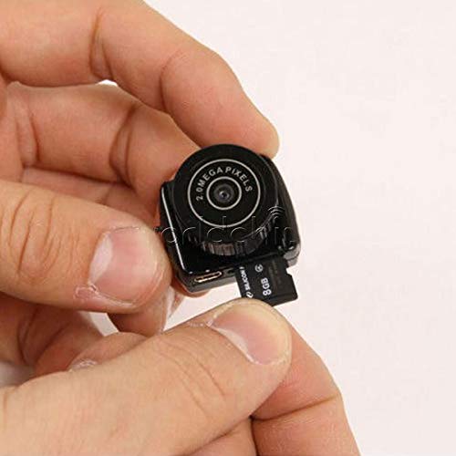 Preisvergleich Produktbild EisEyen Mini Kamera Tragbare Kleine Überwachungskamera Compact Sicherheit Kamera SD Karte Minikamera Ladekabel für Innen und Aussen USB 2.0