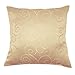 Viola Damask Square Cushion Cover 50 x 50 cm Selection of Colours beige