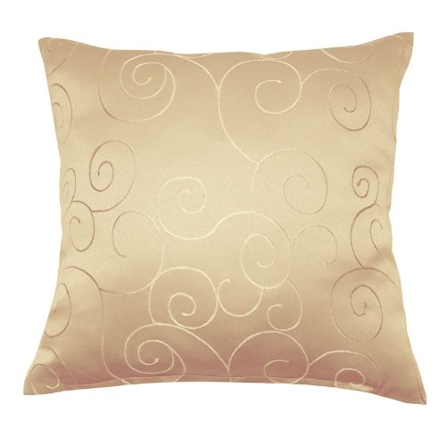 Viola Damask Square Cushion Cover 50 x 50 cm Selection of Colours beige