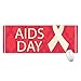 Produktbild Xinsushp Home Welt-AIDS-Tag Red Ribbon HIV rutschfestes Mousepad Großes erweitertes Spielbüro Ränder Computermatte Geschenk