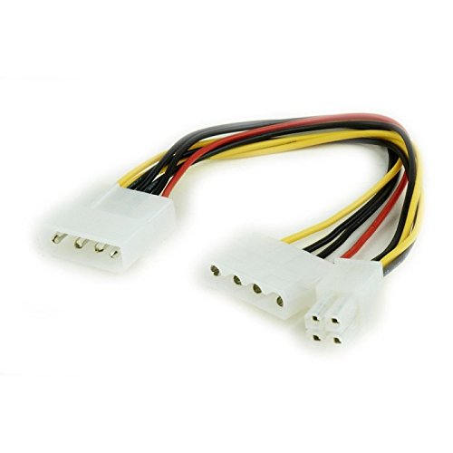 Iggual interne igg312100 ATX (4-Pin) 2 x Molex (4-Pin) schwarz, rot, gelb – Kabel (männlich/weiblich, ATX (4-Pin), 2 x Molex (4-Pin), Recht, Recht, Schwarz, Rot, Gelb)