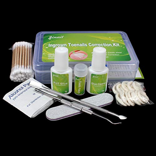 Ingrown Toenail Straightening Clip Curved BS Brace Patch Thick Paronychia Correction Tool Kit Toenail Lifter Fixer Recover