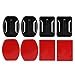 Produktbild Nichino Adhesive Sticky Pads Stickers Fixed for GoPro Hero Base Parts Mounts Flat Curved Base Helmet Sticker Action Camera Accessories