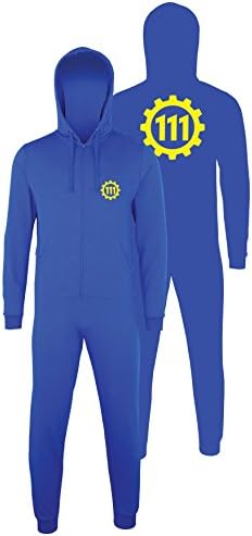 111 All-in-One Onesie (L/XL, Royal Blue)