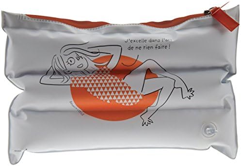 Incidence Paris Escapade au soleil Pencil Cases, 30 cm, White (Blanc)