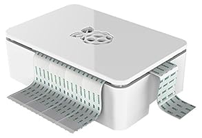 Raspberry Pi Gehäuse (OneNineDesign) für Raspberry Pi 3, Pi 2 und Raspberry Pi Model B+, belüftet, weiß